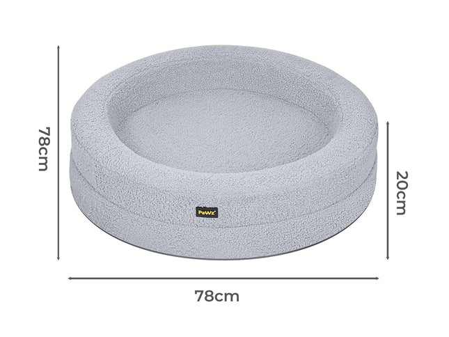 Pawz Pet Orthopedic Calming Bed Memory Foam Dog Sofa-2029387309383815170