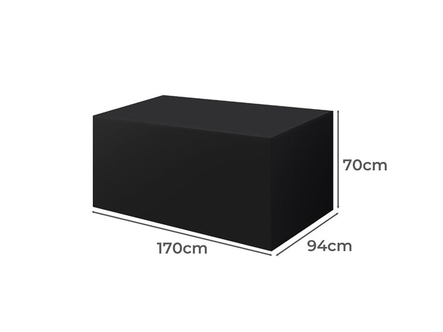 Marlow Outdoor Furniture Cover Garden Black 10cm Extension-1864184452343795714