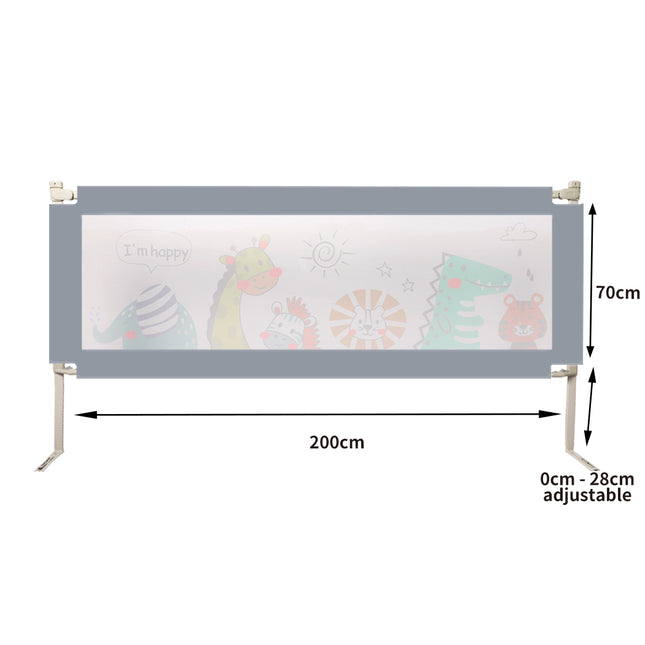 Bopeep Kids Baby Safety Bed Rail Guard Super King-1975420472740941826