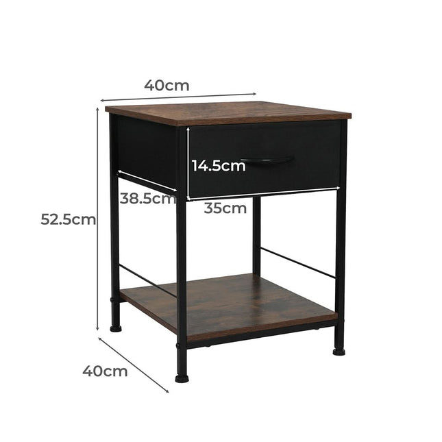 Levede Bedside Tables End Table Storage-1954802991424999426
