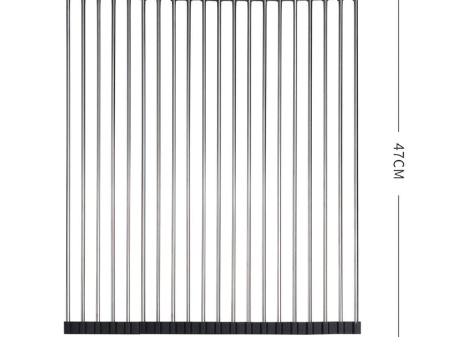 TOQUE Stainless Steel Dish Drying Rack-1864184349738536962