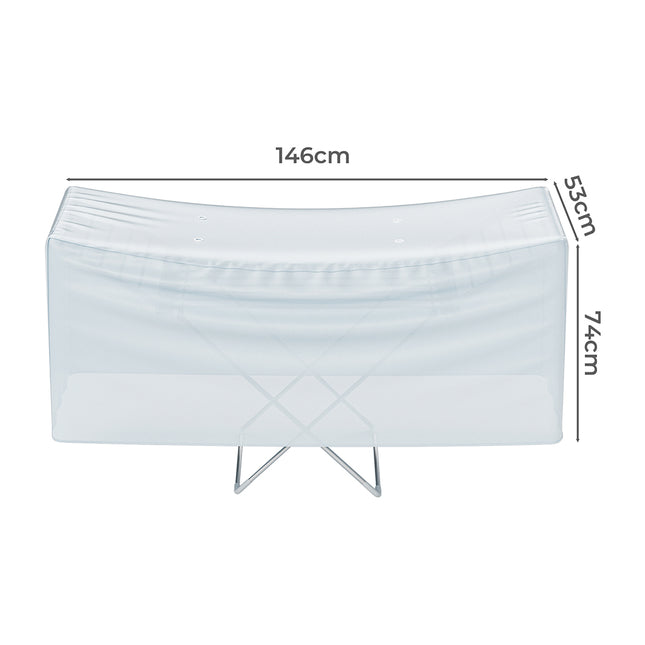 Levede Heated Airer and Cover Foldable Rack Dryer-1973193440145575938