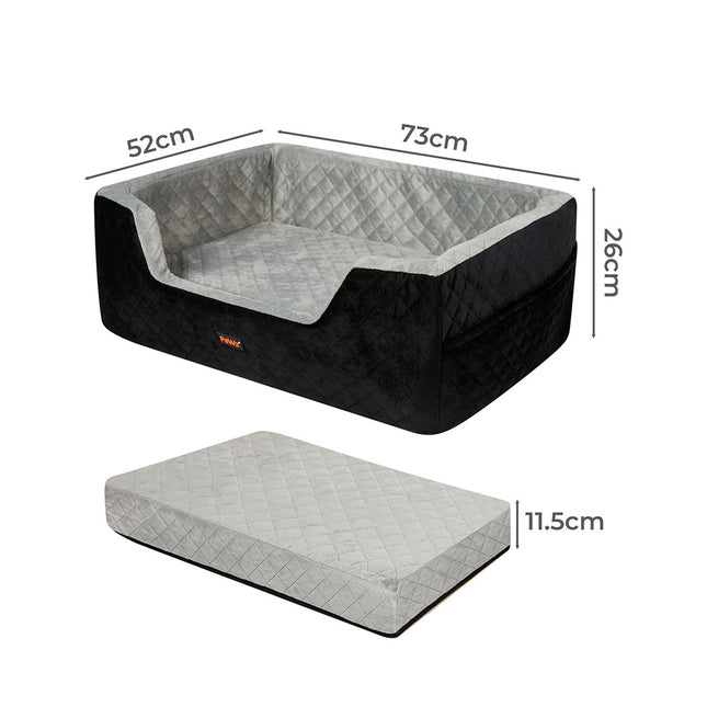 Pawz Dog Car Booster Seat Belt Pet Safe Protector Travel Bed-1954802465081790466