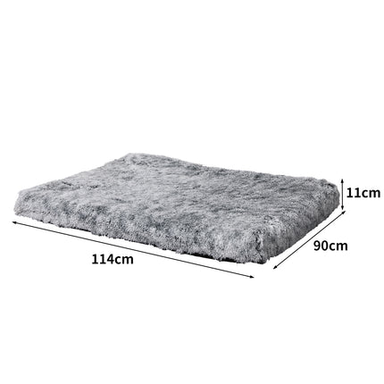 PaWz Dog Mat Pet Calming Bed Memory L Charcoal Large-1973193659117604866