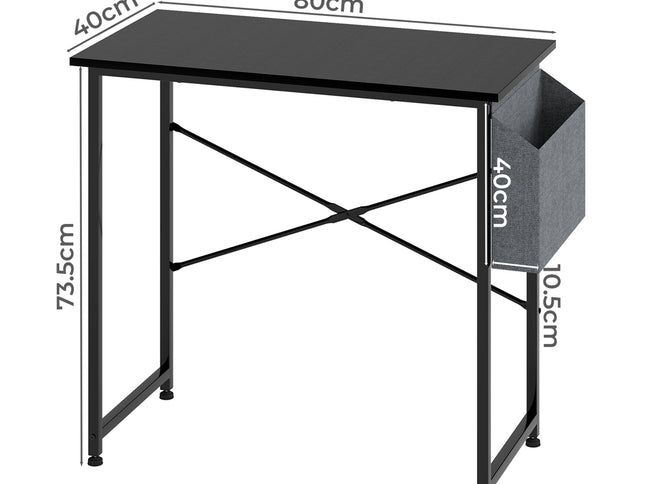 Levede Computer Desk Study Table with Storage Bag Home-2018816691974311938