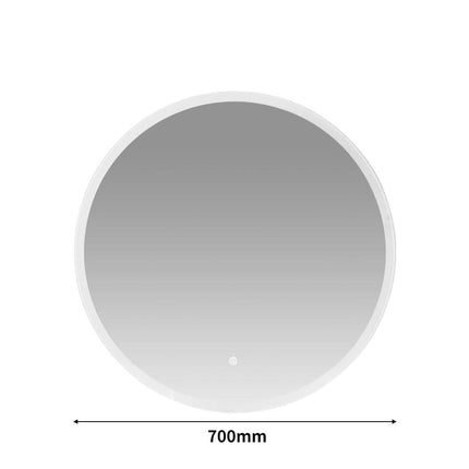 EMITTO LED Wall Mirror Round Anti-fog 70CM-1954803005119401986