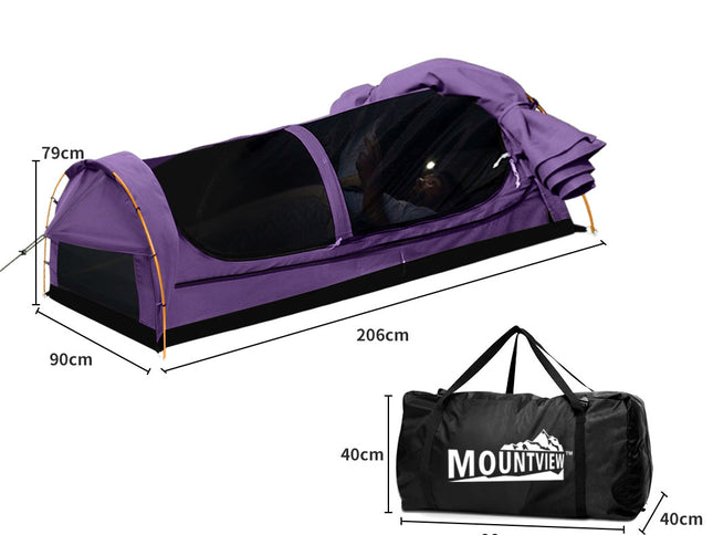Mountview King Single Swag Camping Swags-1973193758921068546
