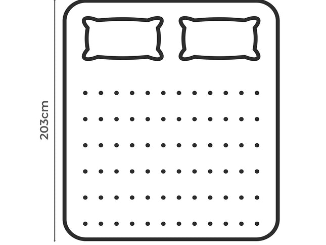 Dreamz Pillowtop Mattress Topper thickness 5cm-1973193431152988162