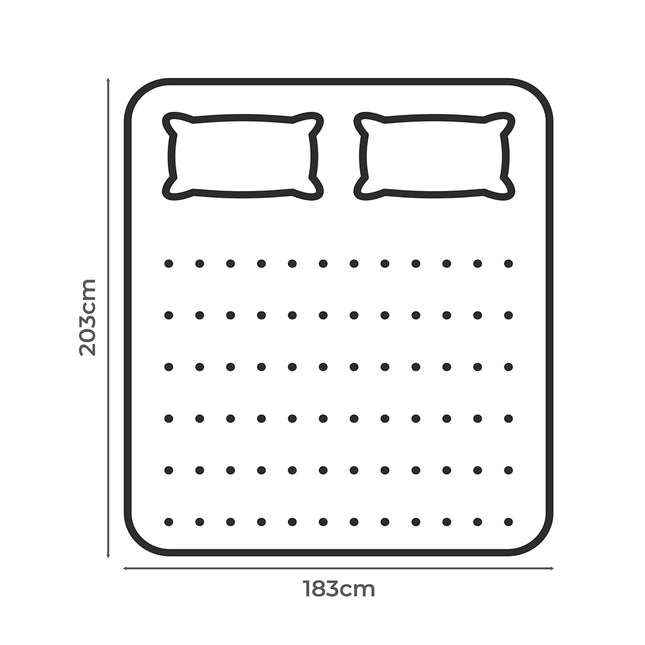 Dreamz Pillowtop Mattress Topper thickness 5cm-1973193431152988162