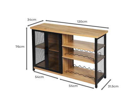 Levede Bar Cabinet Buffet Sideboard-1942353402478596098
