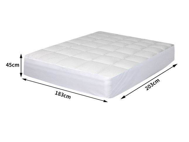 Dreamz Mattress Protector Luxury Topper King-1864184433003859970