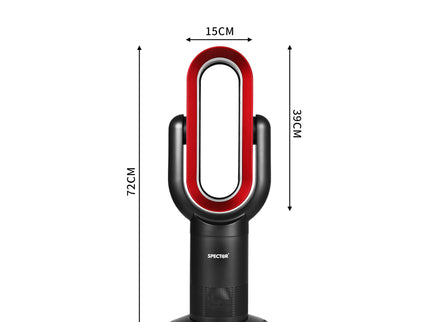 Spector Bladeless Fan Cooler Heater Red-1910113052494270466