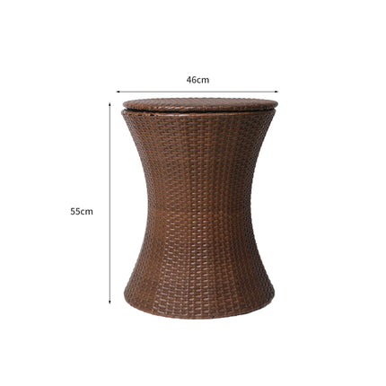 Levede Cooler Ice Bucket Table Bar Outdoor Brown-1973193989670703106