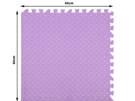 Bopeep EVA Foam Kids Play Mat Floor Purple-1910113153002377218
