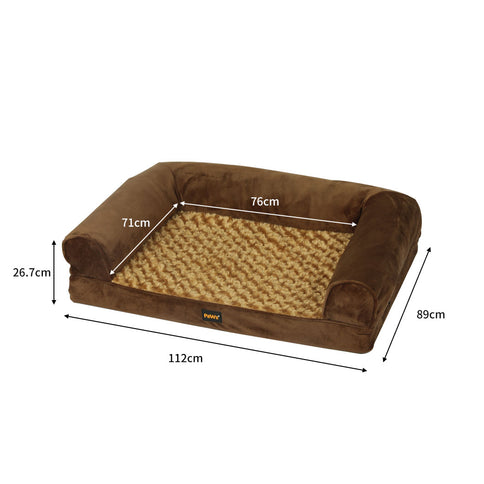 PaWz Pet Bed Sofa Dog Bedding Soft Warm XL-1910112254901227522
