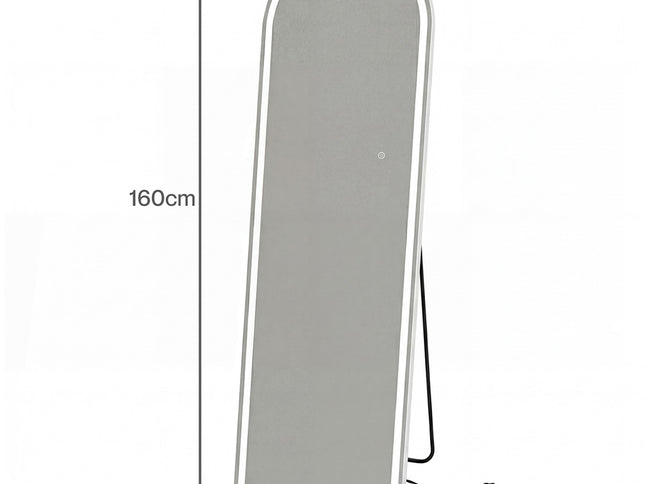 Levede 165cm Full Length Mirror Arched Dressing Mirrors Free Stand Wall Mounted-2050059008672403458