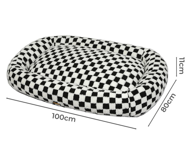 Pawz Dog Bed Calming Pet Plush Bed Soft Washable Bed-2011971122316316674