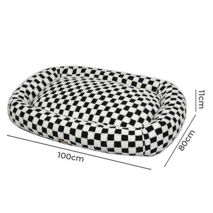 Pawz Dog Bed Calming Pet Plush Bed Soft Washable Bed-2011971122316316674