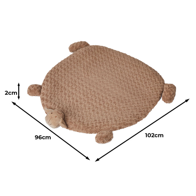 PaWz Pet Bed Cat Calming Beds Dog Squeaky L Tan Large-1975420449831653378