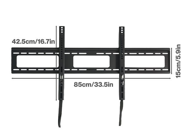 Levede TV Wall Bracket Slim 32-85 In Flat LED LCD OLED Plasma VESA 800x400-2065254307900559362