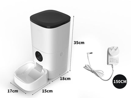 PaWz 6L Auto Feeder Pet Automatic Camera-1864184513605799938