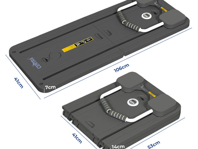 Centra Multifunctional Fitness Abdominal Board Grey-1973193513793359874