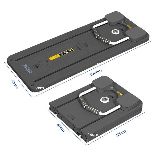 Centra Multifunctional Fitness Abdominal Board Grey-1973193513793359874
