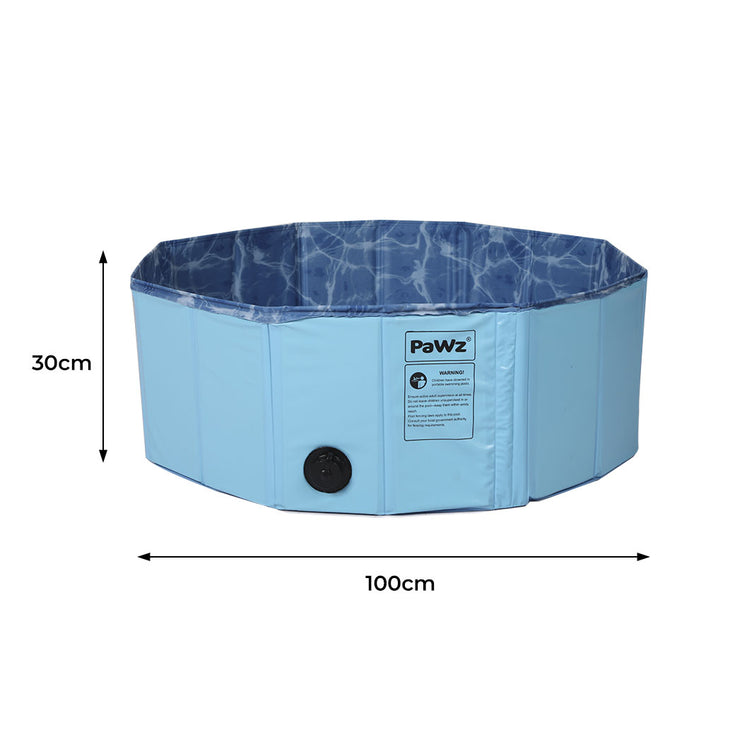 PaWz Folding Swimming Pool Dog Cat Washing L Large-1973193649655255042