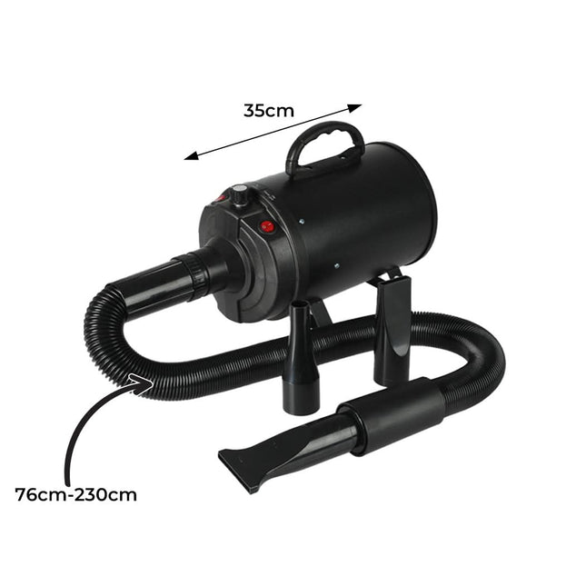 Dog Cat Pet Hair Dryer Grooming Blow Black-1954802534027759618