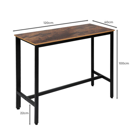 Levede High Bar Table Retro Industrial-1973194048604868610