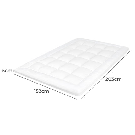 Dreamz Mattress Topper Pillowtop Cover Bed Protector Queen-2006733390228885506