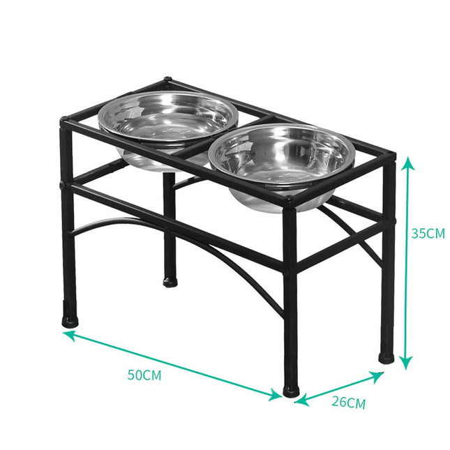 PaWz Dual Elevated Raised Pet Dog Puppy Large-1954802764823531522