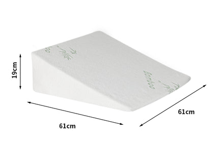 DreamZ Bedding Wedge Pillow Memory Foam White 19-1910113042109173762
