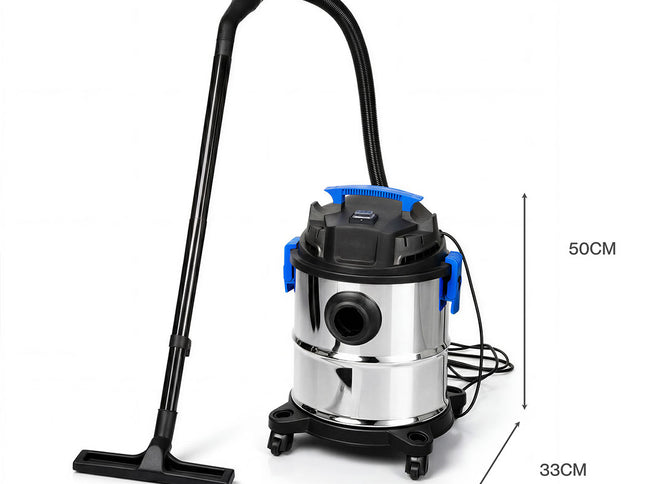 Spector 20L Wet Dry Vacuum Cleaner Blower Floor Carpet HEPA Filter Garage 1200W-2065254309456646146