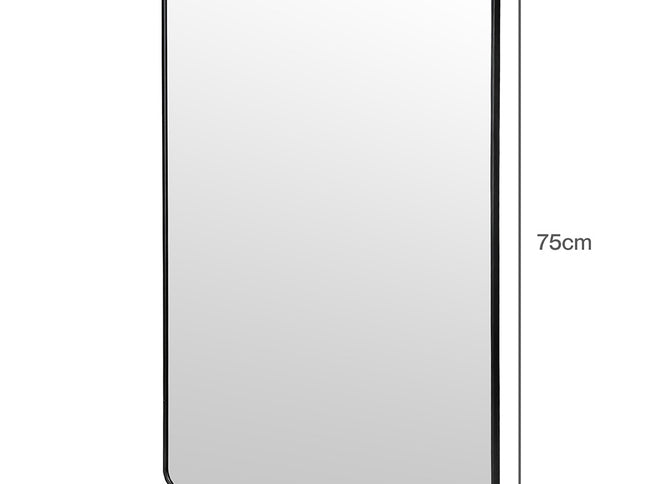 Yezi Rectangle Wall Mirror 75x50cm Bathroom Wall Mounted Vanity Mirror Home Decor-2050059009565790210