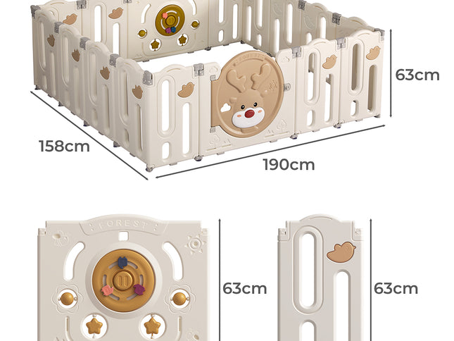 BoPeep Kids Playpen Baby Safety Gate-1973193921295159298