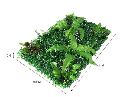 4 x Artificial Hedge Grass Plant Hedge-1864184604269875202