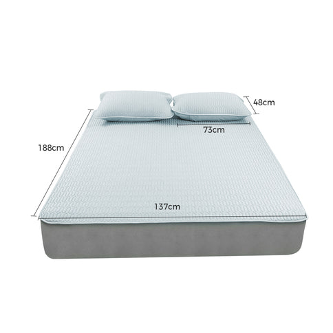 DreamZ Latex Cooling Bed Sheet Set Fitted 3PCS Double-1910113199693369346