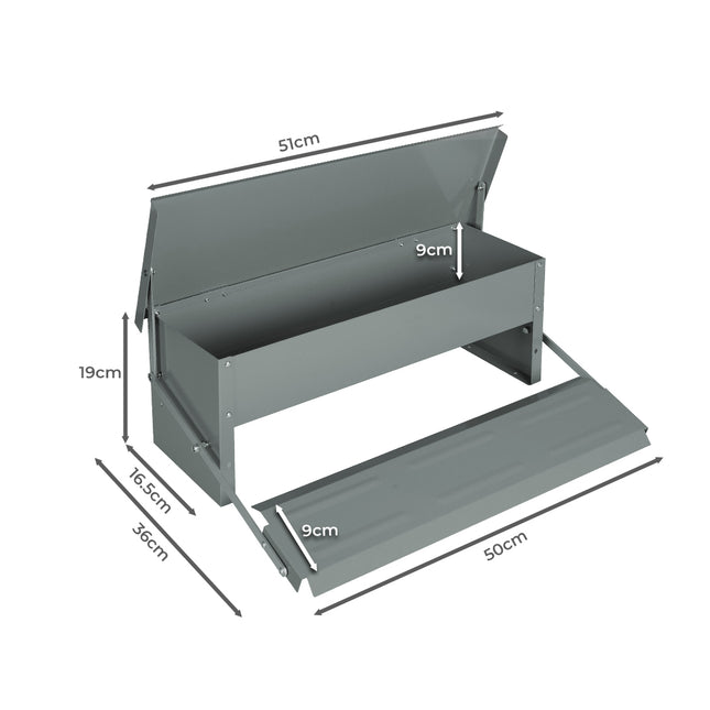 PaWz 5KG Auto Automatic Chicken Feeder-1973193836343726082