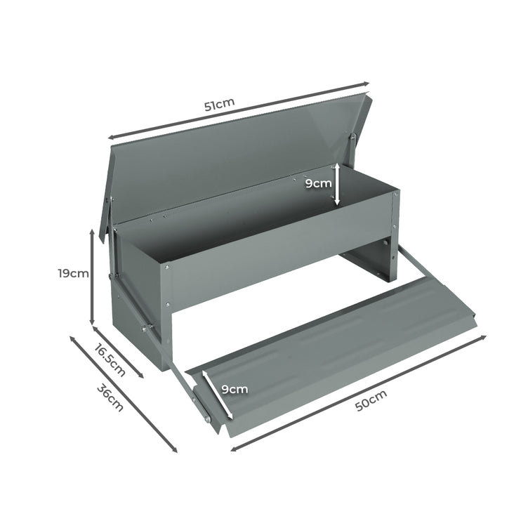 PaWz 5KG Auto Automatic Chicken Feeder-1973193836343726082