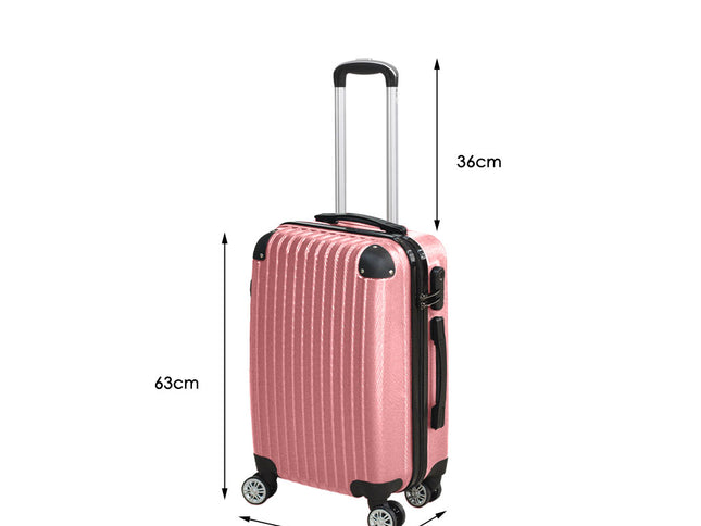 Slimbridge 24" Luggage Suitcase Code Rose Gold-1973193752780607490