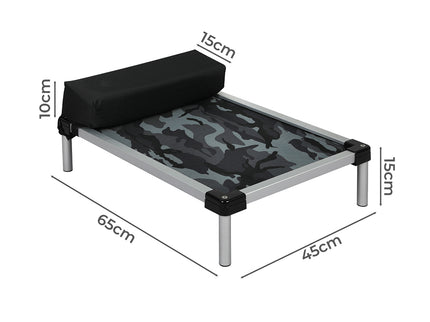 PaWz Pet Trampoline Aluminium Frame M Camoflauge Medium-1864184558631653378
