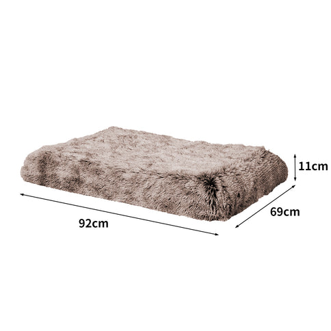 PaWz Dog Mat Pet Calming Bed Memory M Coffee Medium-1864184529430908930