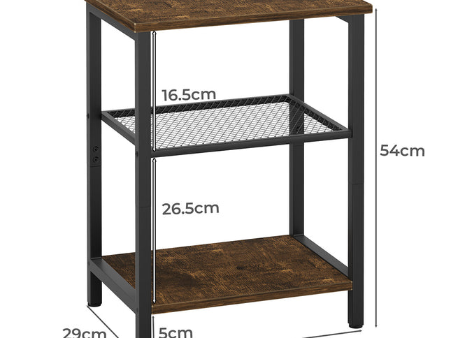 Levede 3-tier side table-1973193481732100098