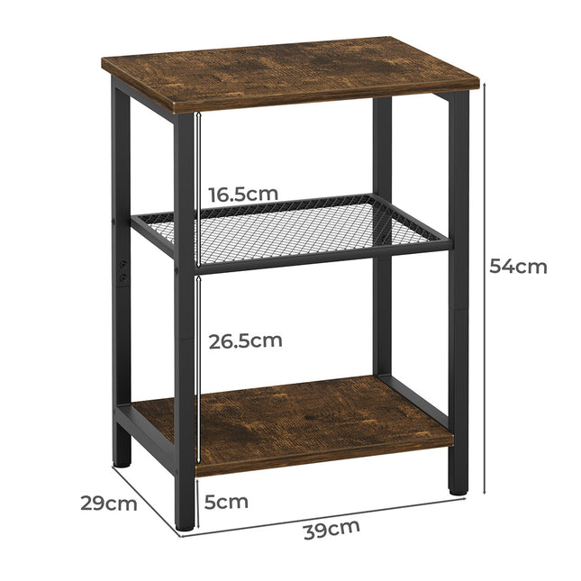 Levede 3-tier side table-1973193481732100098