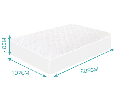 DreamZ Fitted Waterproof Bed Mattress Protector King Single-1910113037940035586