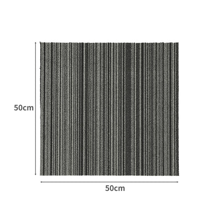Marlow 20x Carpet Tiles 5m2 Box Heavy Black-2006733159357616130
