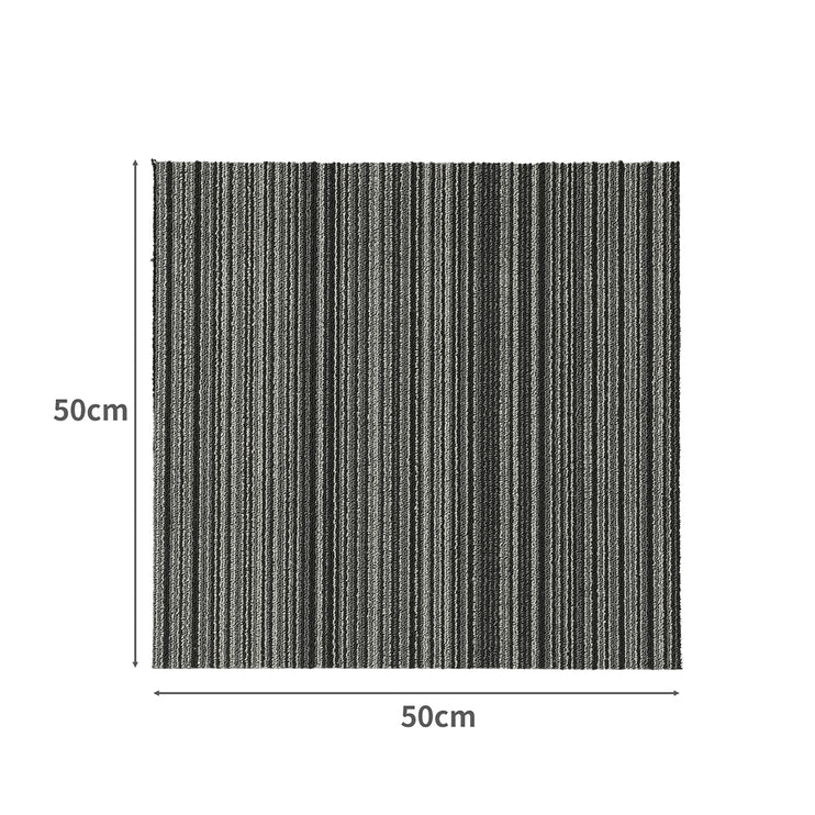 Marlow 20x Carpet Tiles 5m2 Box Heavy Black-2006733159357616130