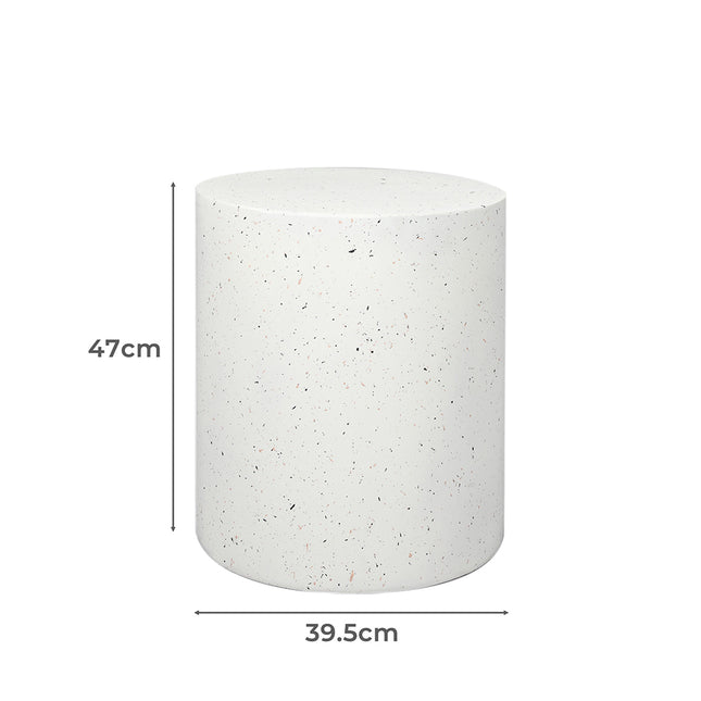 Levede Side Table Terrazzo Round End-1973194084369698818