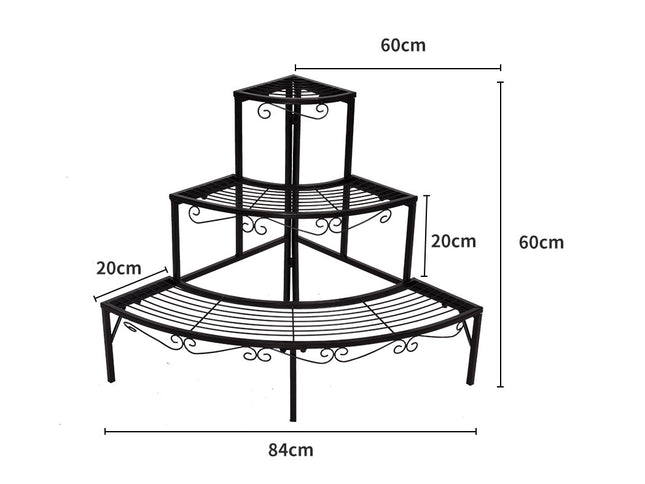 Levede 2x Outdoor Indoor Plant Stand-1973193770749005826